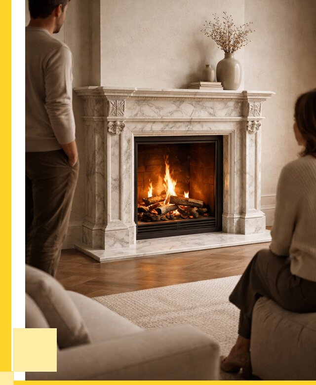 Мраморные камины под ключ в Кумертау от 255225 р. | ЭриданКра