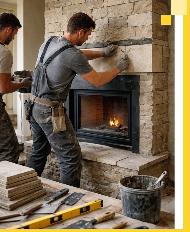 Проектирование и установка открытых каминов в Кумертау