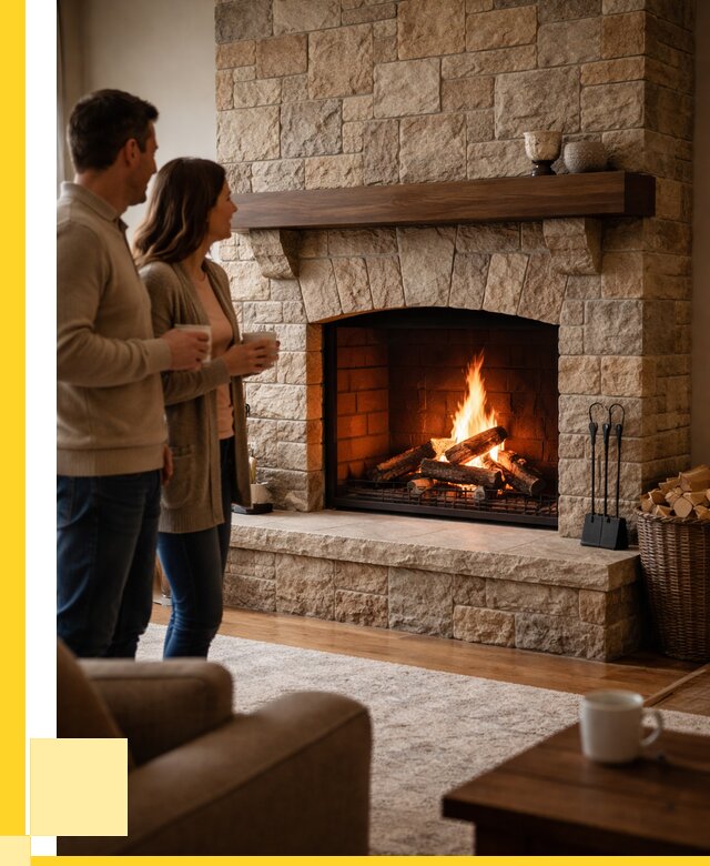 Каменные камины на заказ в Кумертау от 183762 р. | ЭриданКра