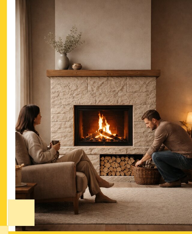 Камины для дома в Кумертау под ключ от 153135 р. | ЭриданКра