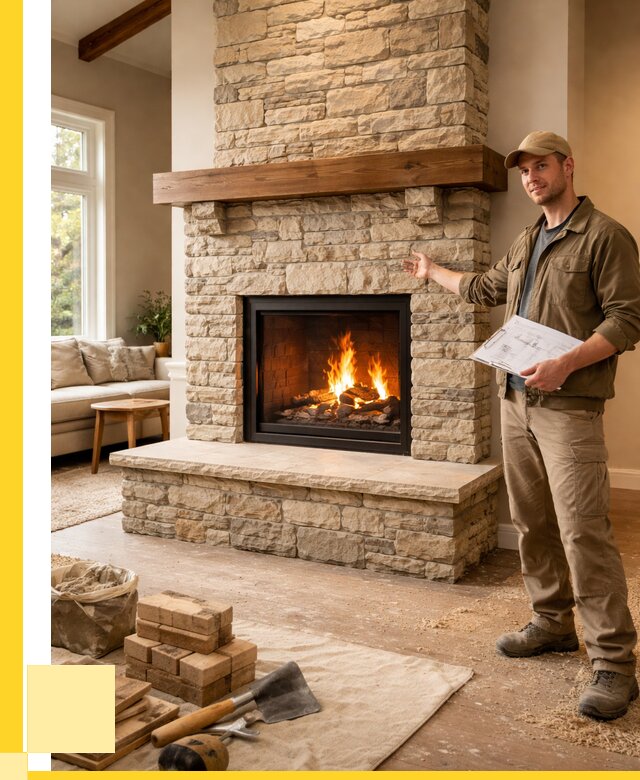 Камины под ключ в Кумертау от 183762 р. | ЭриданКра — установка