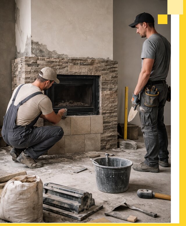 Камины под ключ в Кумертау: проект, изготовление и монтаж