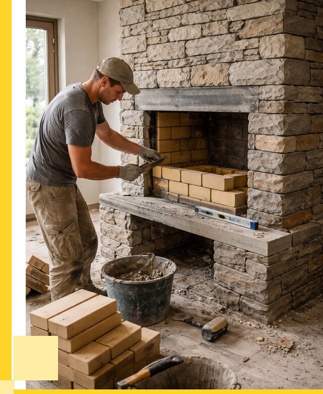 Кладка каминов и камина в Кумертау от 25523 р. ЭриданКра