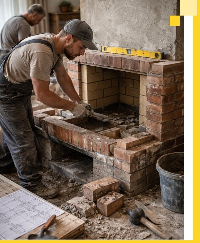 Изготовление и установка каминопечей под ключ в Кумертау