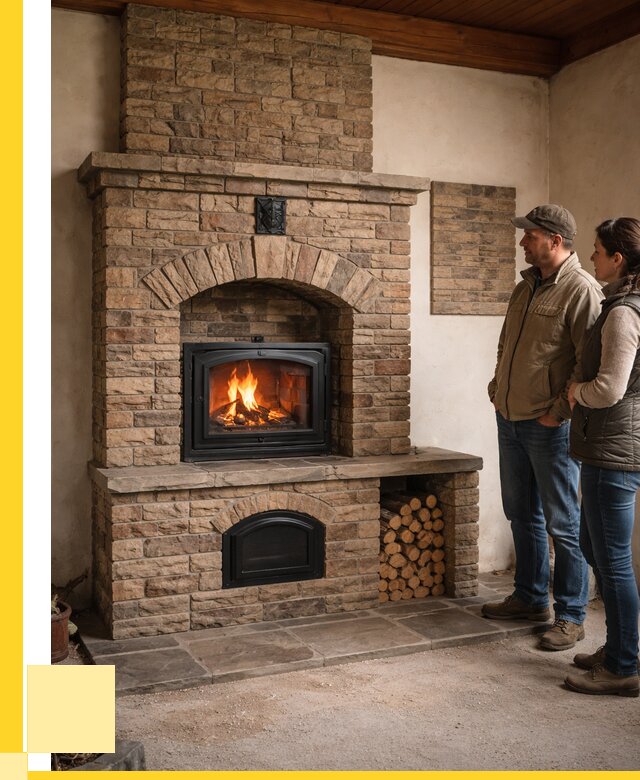 Кирпичная печь под ключ в Кумертау от 153135 р. | ЭриданКра