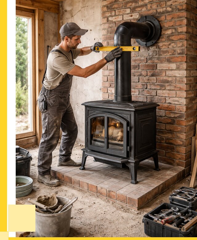 Монтаж печей установка банной печи в Кумертау от 15314 р. | ЭриданКра