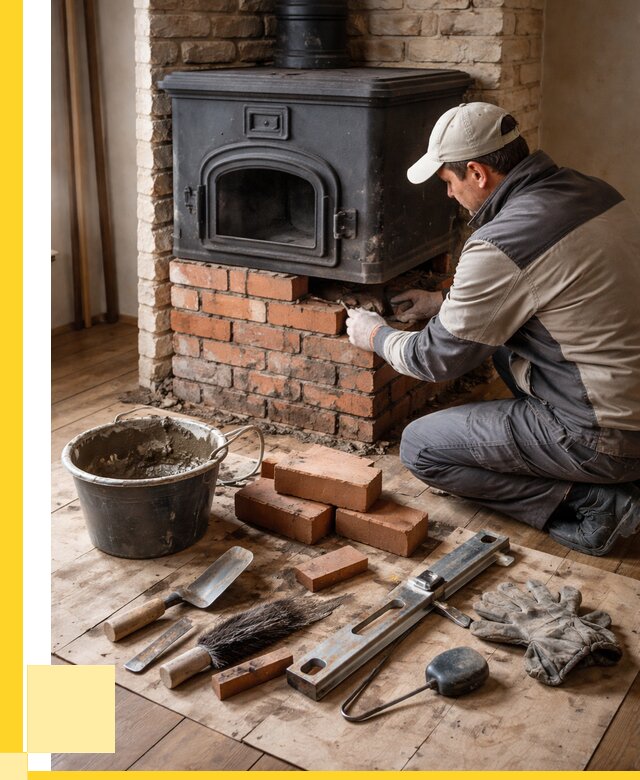Ремонт печей в Кумертау от 12251 р., услуги печника ЭриданКра