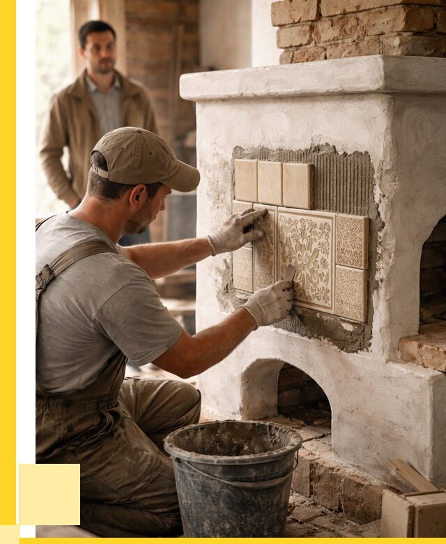 Отделка печей и банных печей в Кумертау от 35732 р. | ЭриданКра