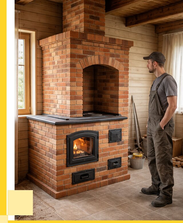 Кирпичные печи в Кумертау: купить от 153135 р. | ЭриданКра