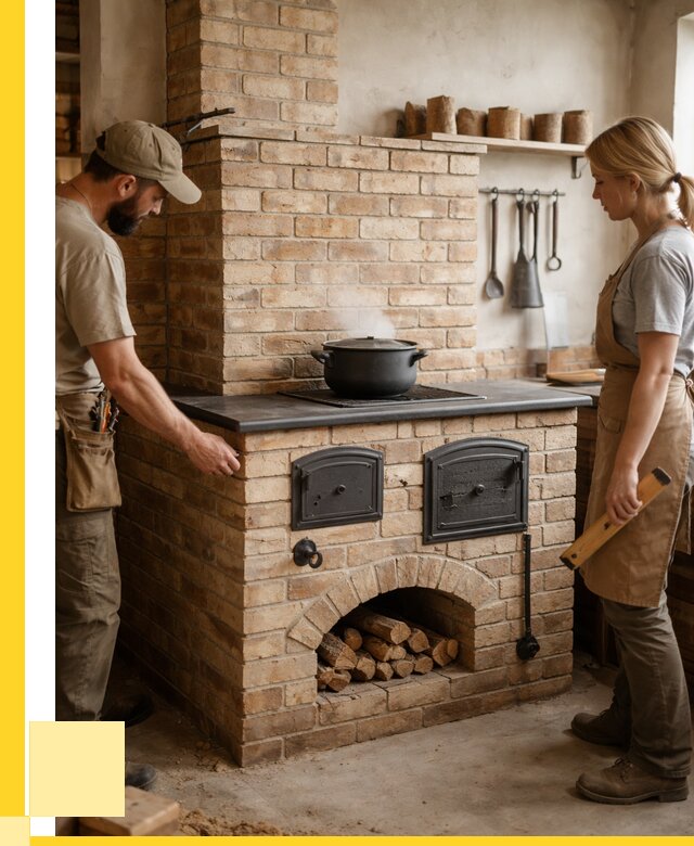 Варочно отопительные печи в Кумертау от 91881 р. | ЭриданКра