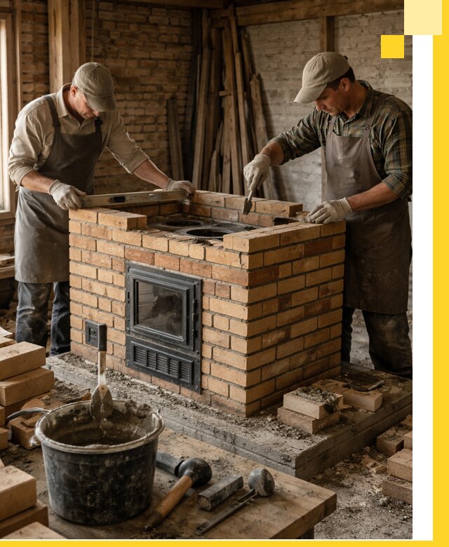 Изготовление и установка варочных печей под ключ в Кумертау