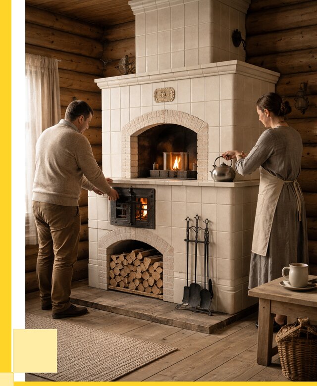 Русские печи в Кумертау: установка от 153135 р. ЭриданКра