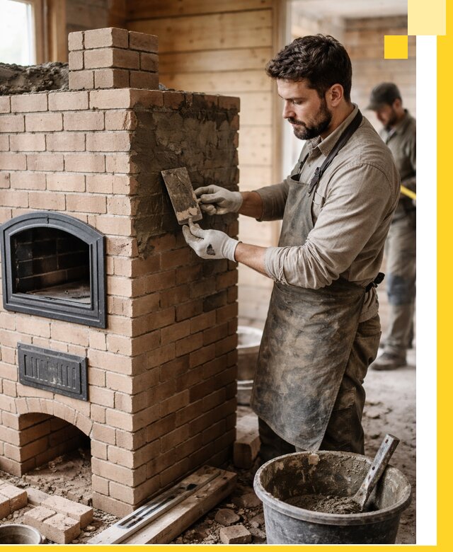 Изготовление и установка печей-шведок под ключ в Кумертау