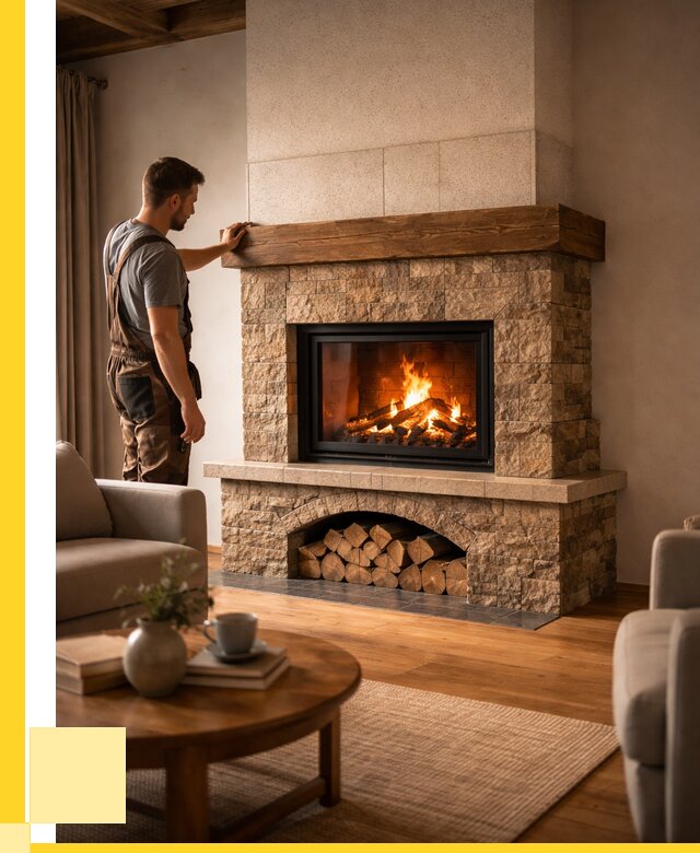 Печи камины для дома под ключ в Кумертау от 56150 р. | ЭриданКра