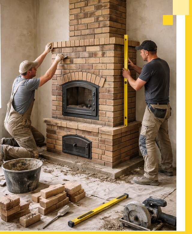 Продажа и установка печей и каминов для дома под ключ в Кумертау