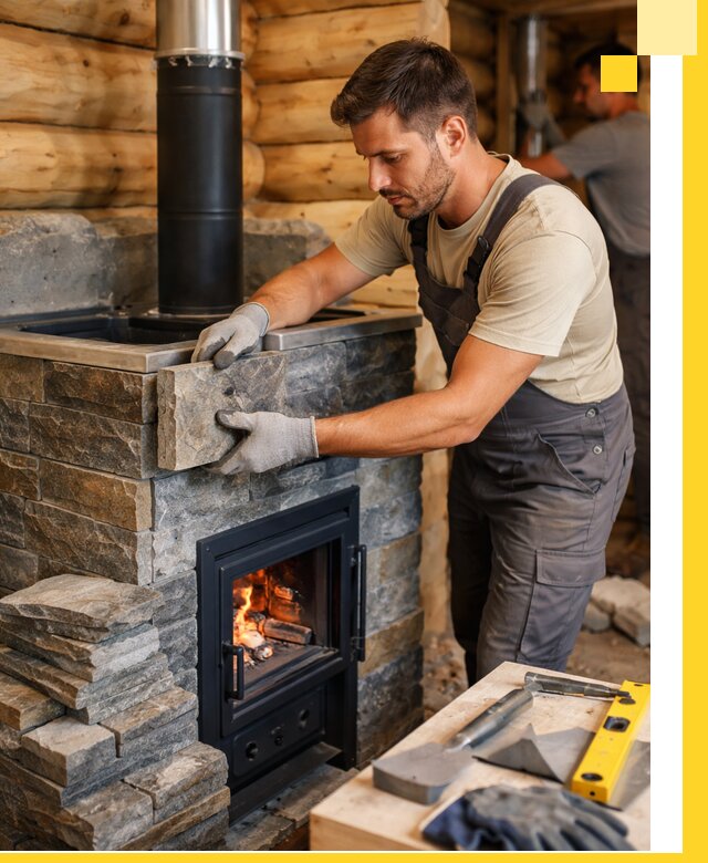 Печи для бани под ключ в Кумертау: изготовление и монтаж