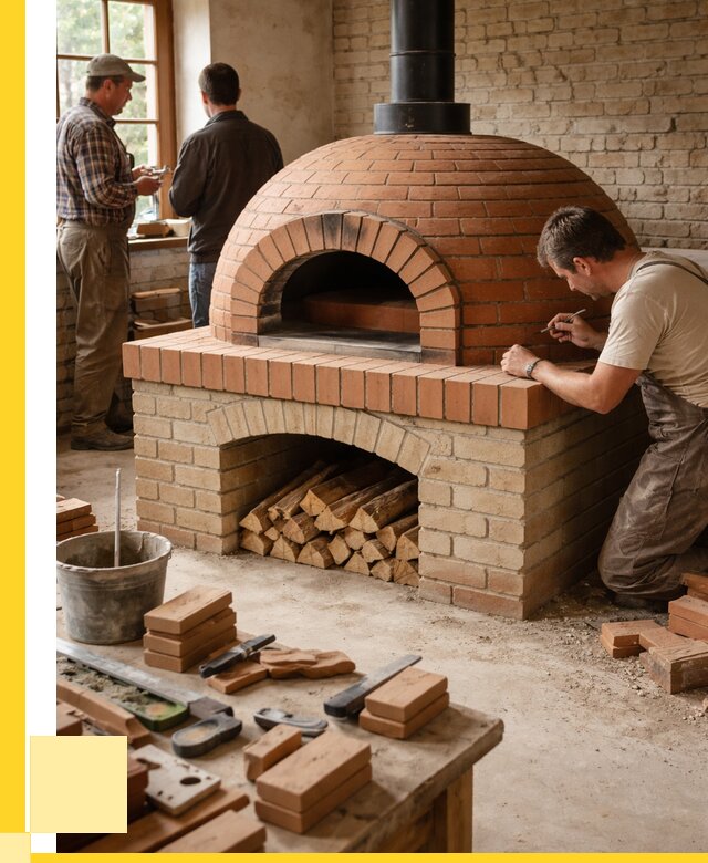 Помпейская печь дровяная для пиццы в Кумертау | ЭриданКра от 204180 р.