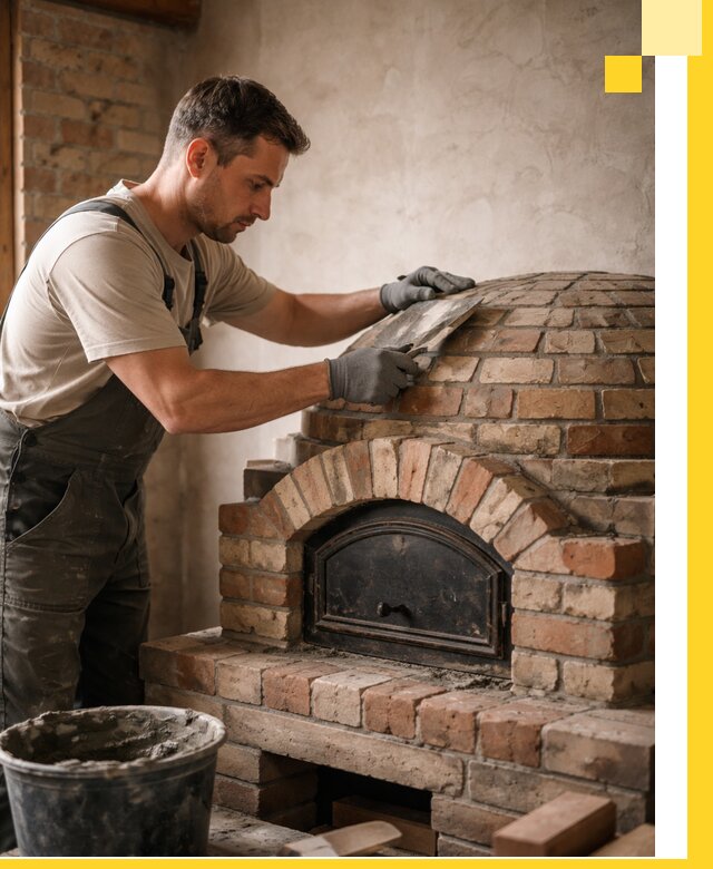 Изготовление и монтаж помпейских печей на заказ в Кумертау