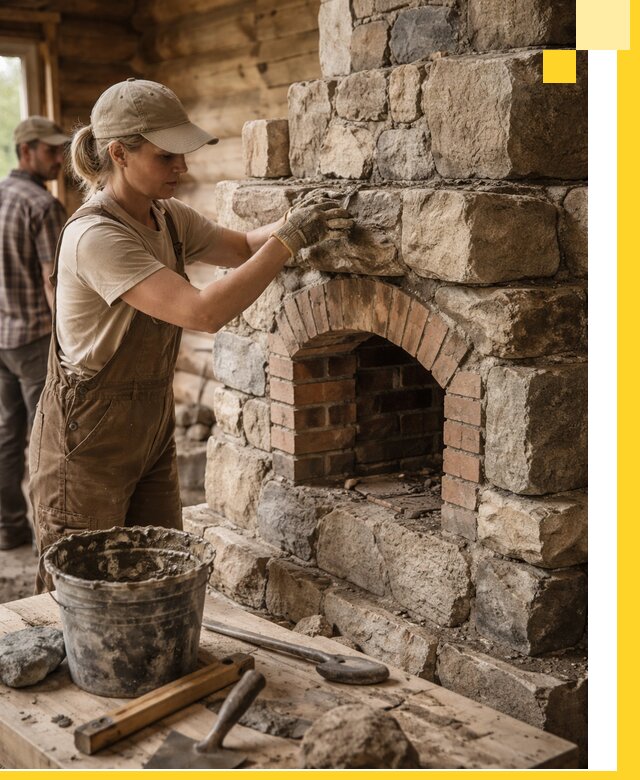 Каменные печи на заказ и монтаж в Кумертау, долговечные решения