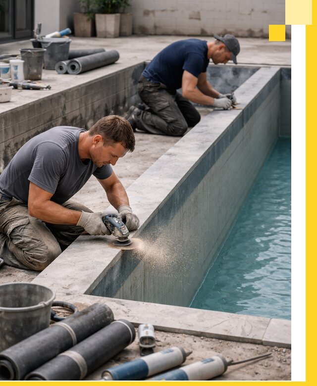 Профессиональный ремонт бассейнов под ключ в Кумертау