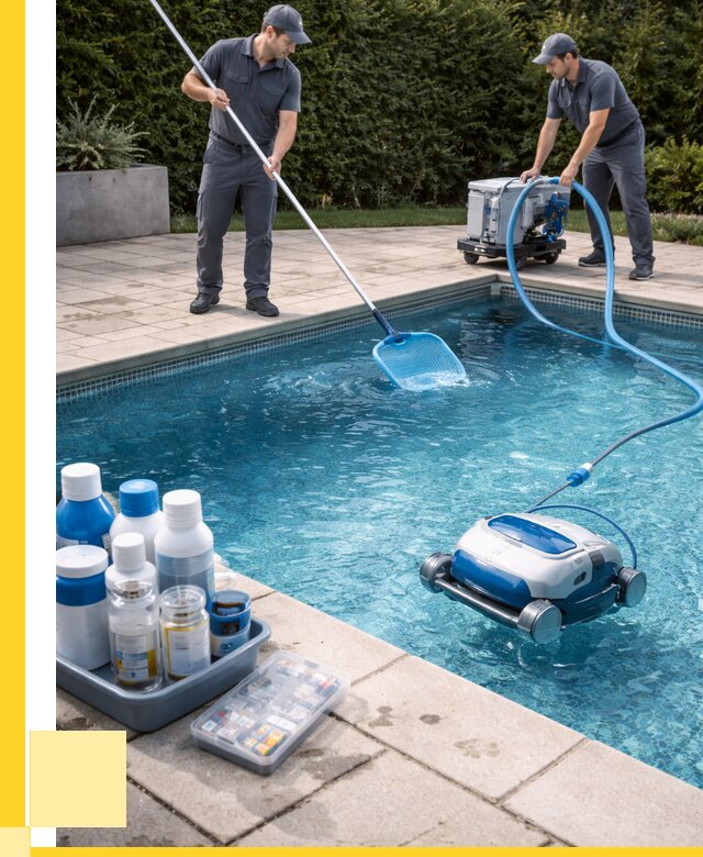 Чистка бассейнов в Кумертау роботами, от 4594 р. | ЭриданКра