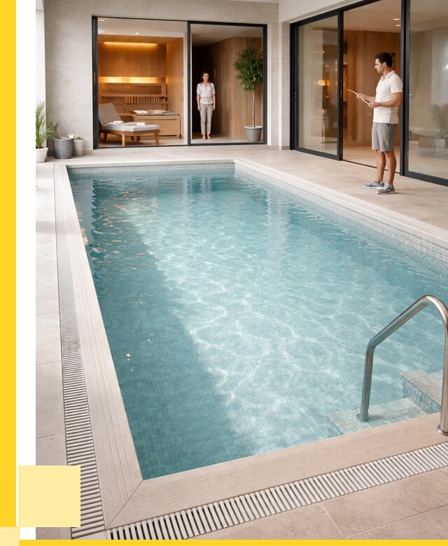 Отделка бассейна пленкой ПВХ в Кумертау от 3573 р. - ЭриданКра