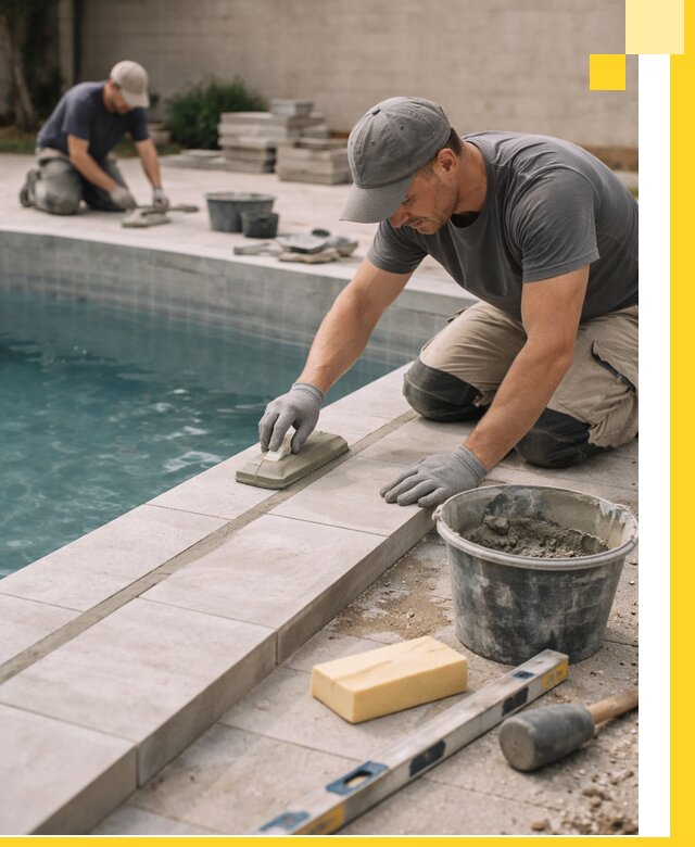 Отделка бассейнов в Кумертау: декоративная отделка и гидроизоляция