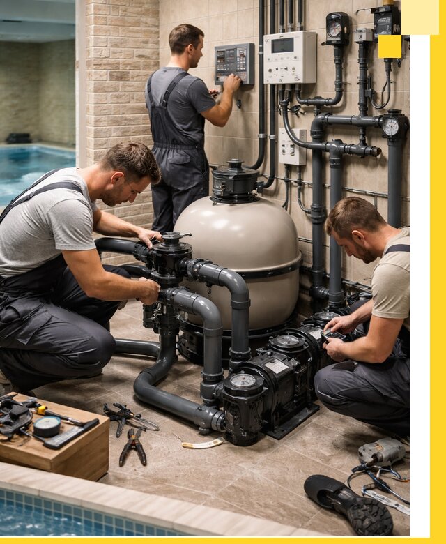 Комплексное оборудование для бассейнов под ключ в Кумертау