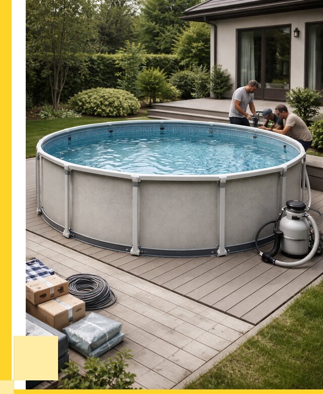 Купить каркасные бассейны в Кумертау от 45941 р. | ЭриданКра