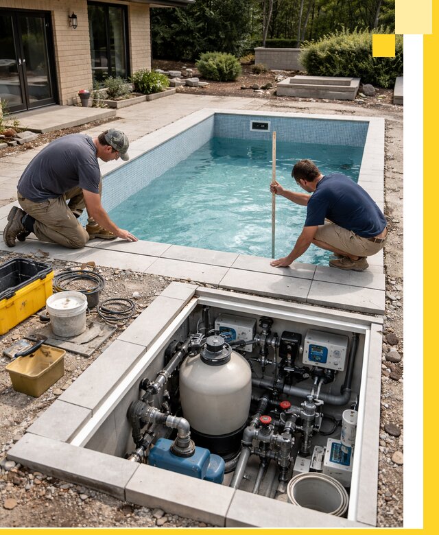 Строительство качественных домашних бассейнов под ключ в Кумертау