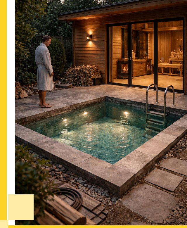 Бани с бассейном под ключ в Кумертау от 96986 р. | ЭриданКра