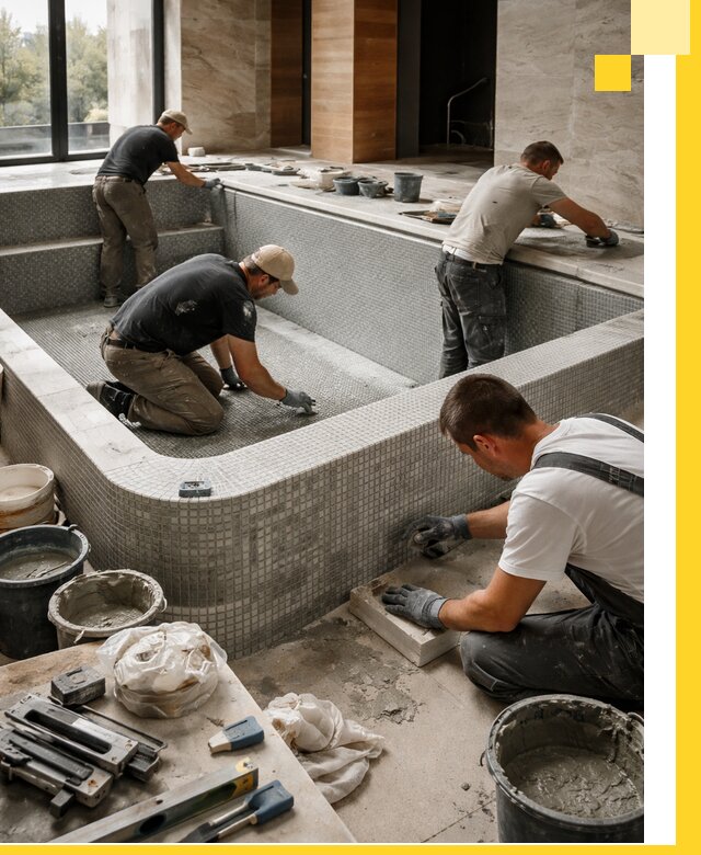 Строительство и установка СПА бассейнов под ключ в Кумертау