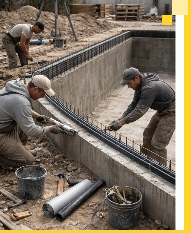 Качественный монтаж чаши бассейна в Кумертау под ключ с гарантией