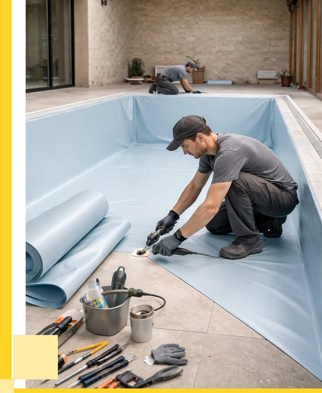 Пленка ПВХ для бассейнов в Кумертау от 2552 р. | ЭриданКра