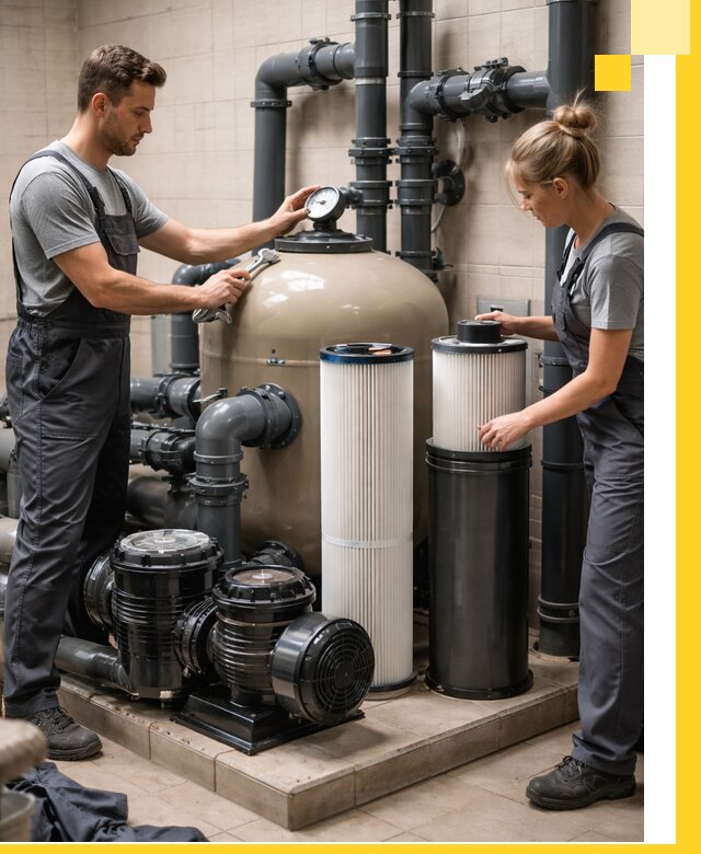 Фильтры и системы фильтрации для бассейнов в Кумертау