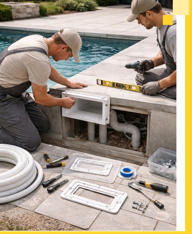 Поставка и установка скиммеров для бассейнов в Кумертау