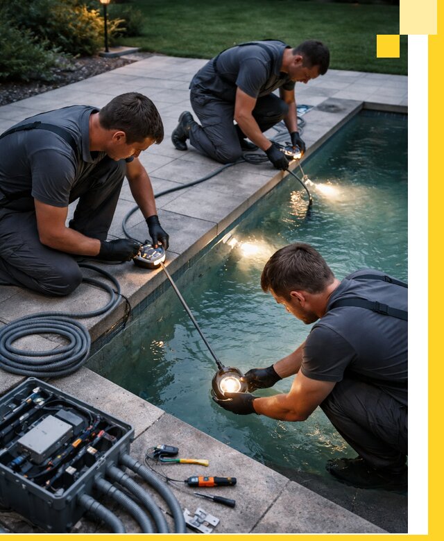 Профессиональное освещение бассейнов в Кумертау: дизайн и монтаж