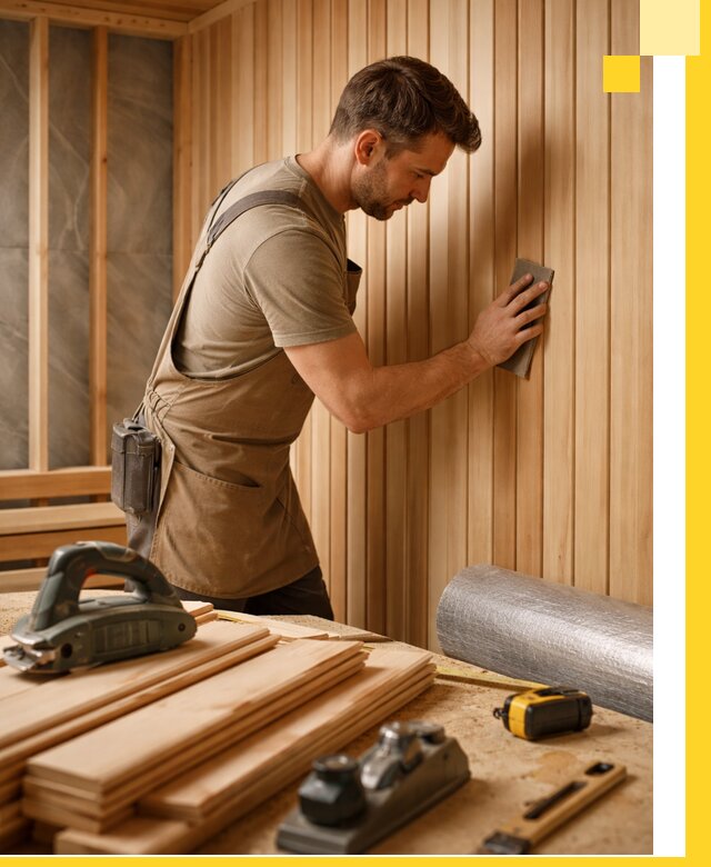 Профессиональная отделка саун и парных под ключ в Кумертау