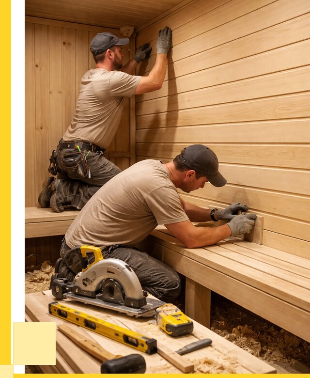 Обшивка саун вагонкой в Кумертау от 2552 р. | ЭриданКра