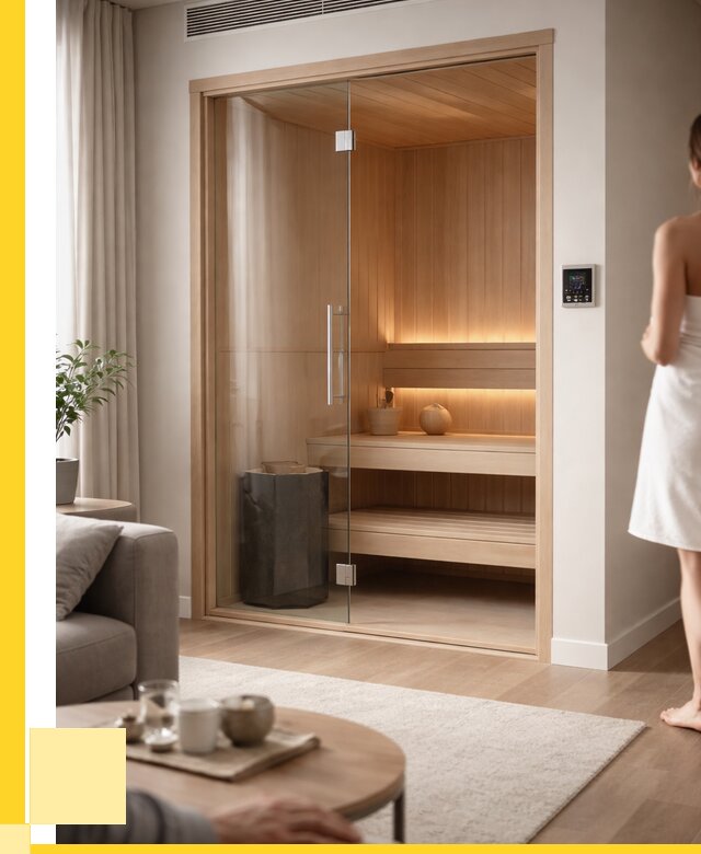 Сауна в квартире под ключ в Кумертау от 122508 р. ЭриданКра