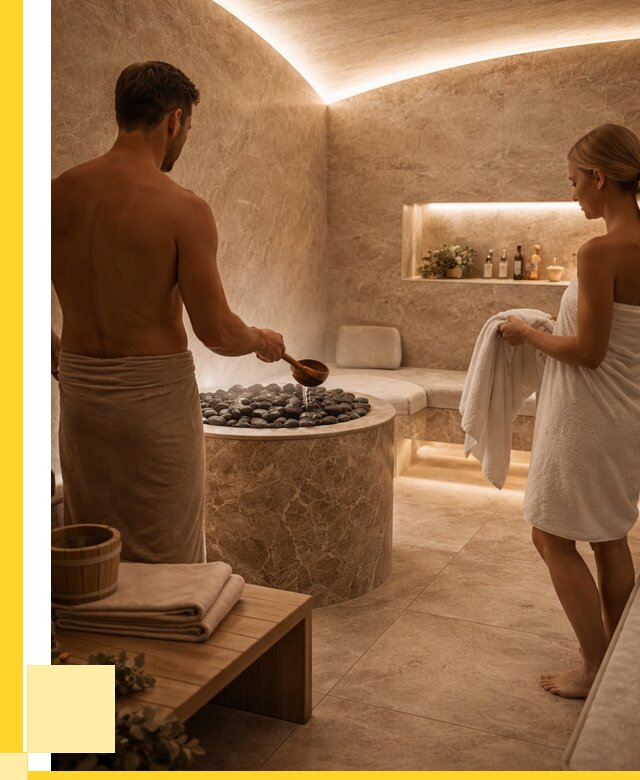 Сауны с хамамом в Кумертау от 357315 р. – проекты и монтаж | ЭриданКра