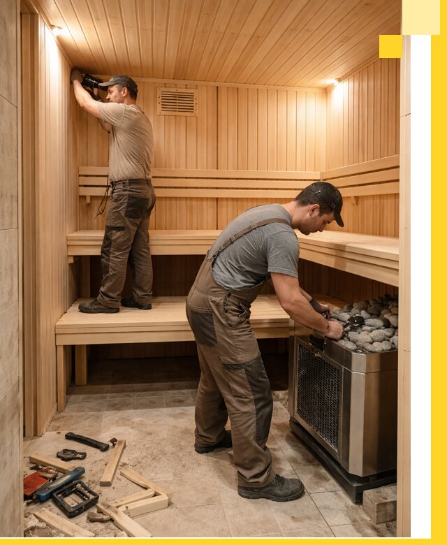 Купить сауну под ключ в Кумертау с монтажом и гарантией