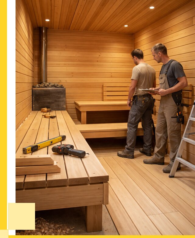 Отделка бань и саун в Кумертау по цене от 4594 р. | ЭриданКра