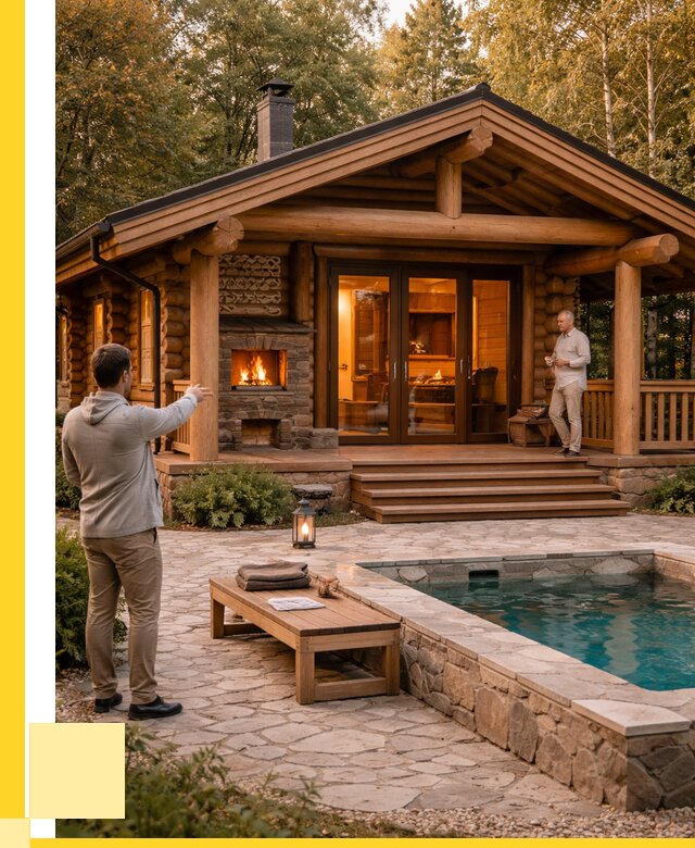 Проекты бань и хамам в Кумертау от 25523 р. | ЭриданКра