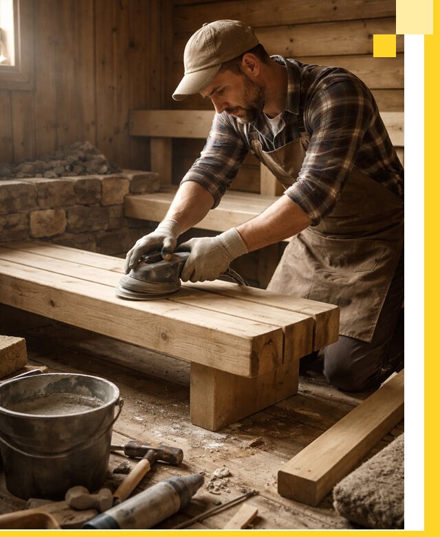 Ремонт бань под ключ в Кумертау с гарантией качества и сроков