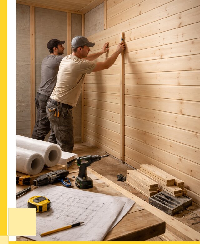 Обшивка бани вагонкой в Кумертау от 1225 р., ЭриданКра