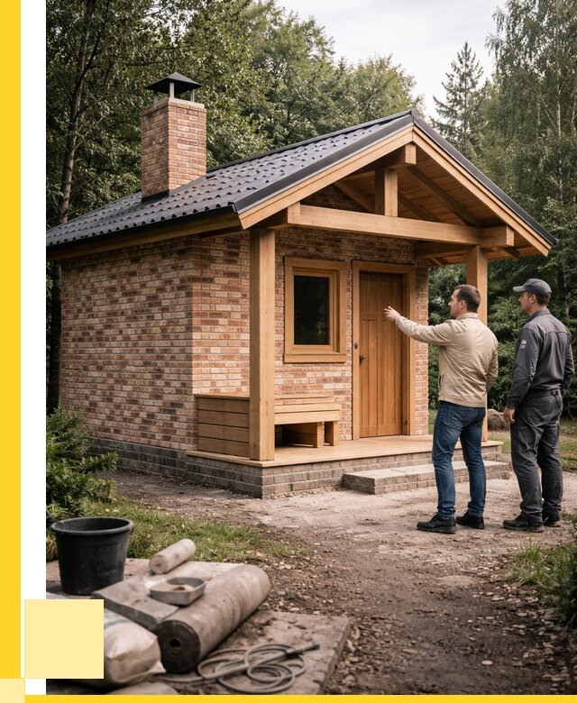 Кирпичные бани и печи в Кумертау от 357315 р. | ЭриданКра