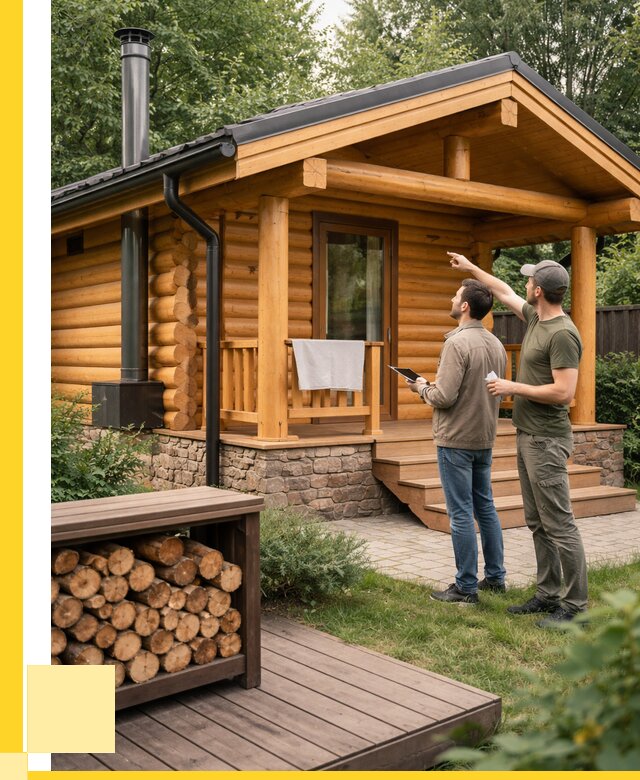 Бани для дачи под ключ в Кумертау от 255225 р. | ЭриданКра