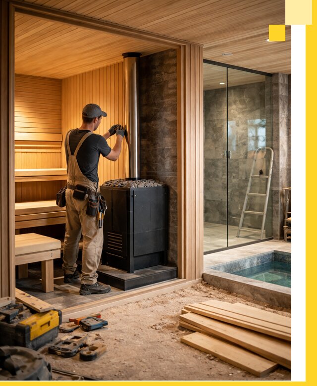 Полное строительство банных комплексов под ключ в Кумертау