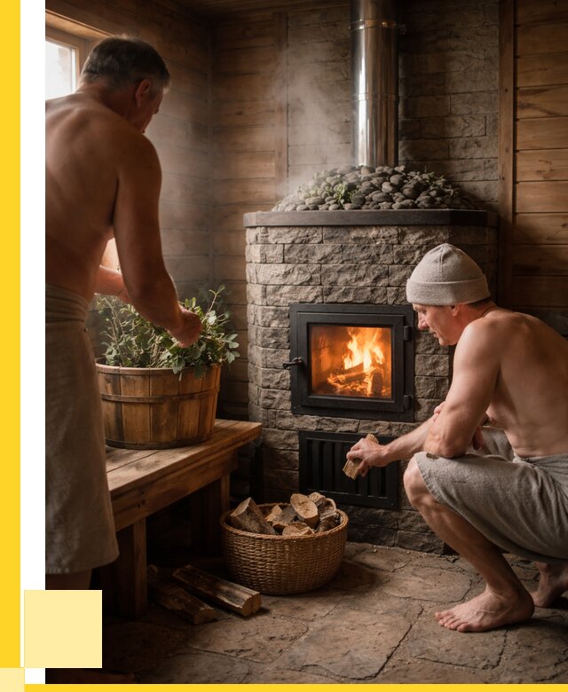 Банные печи под ключ в Кумертау от 45941 р. | ЭриданКра кирпичная